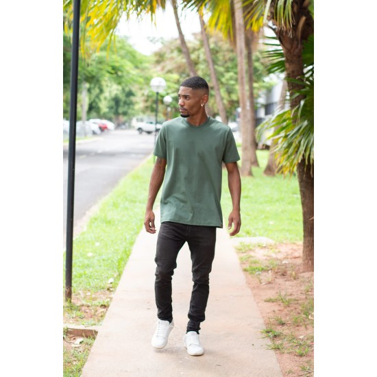 Camiseta Premium Verde Militar