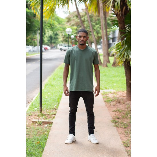 Camiseta Premium Verde Militar