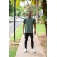 Camiseta Premium Verde Militar