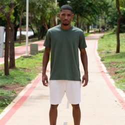Camiseta Premium Verde Militar