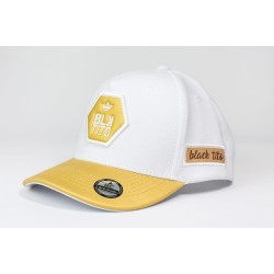 Boné BlackTito Branco/Dourado BLK