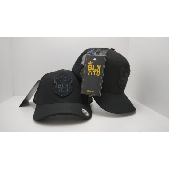 Boné BlackTito Bordado Preto BLK