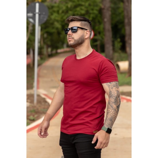 Camiseta BlackTito Básica Marsala – Coleção Especial 
