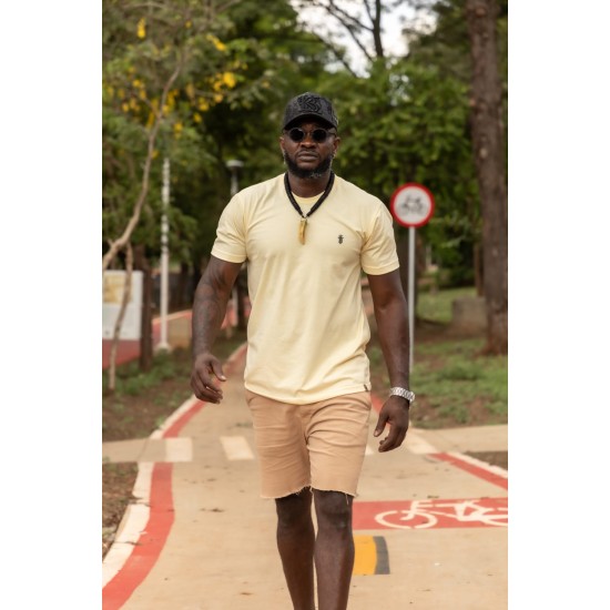 Camiseta Conforto BlackTito – Amarela